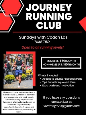 Journey 333 Corning Fitness Running Club Ad