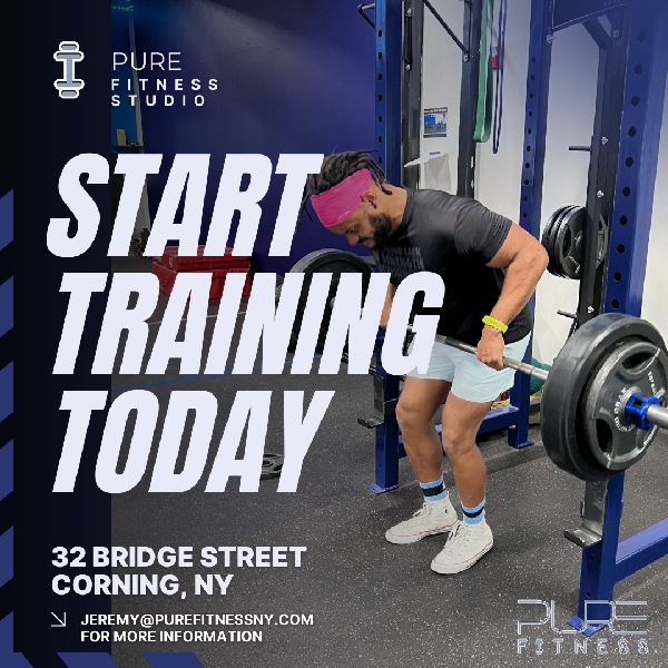 Pure Fitness Studio Ad